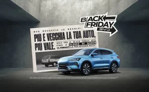 BYD presenta “Back Friday”: il valore della tua auto aumenta con l’età!