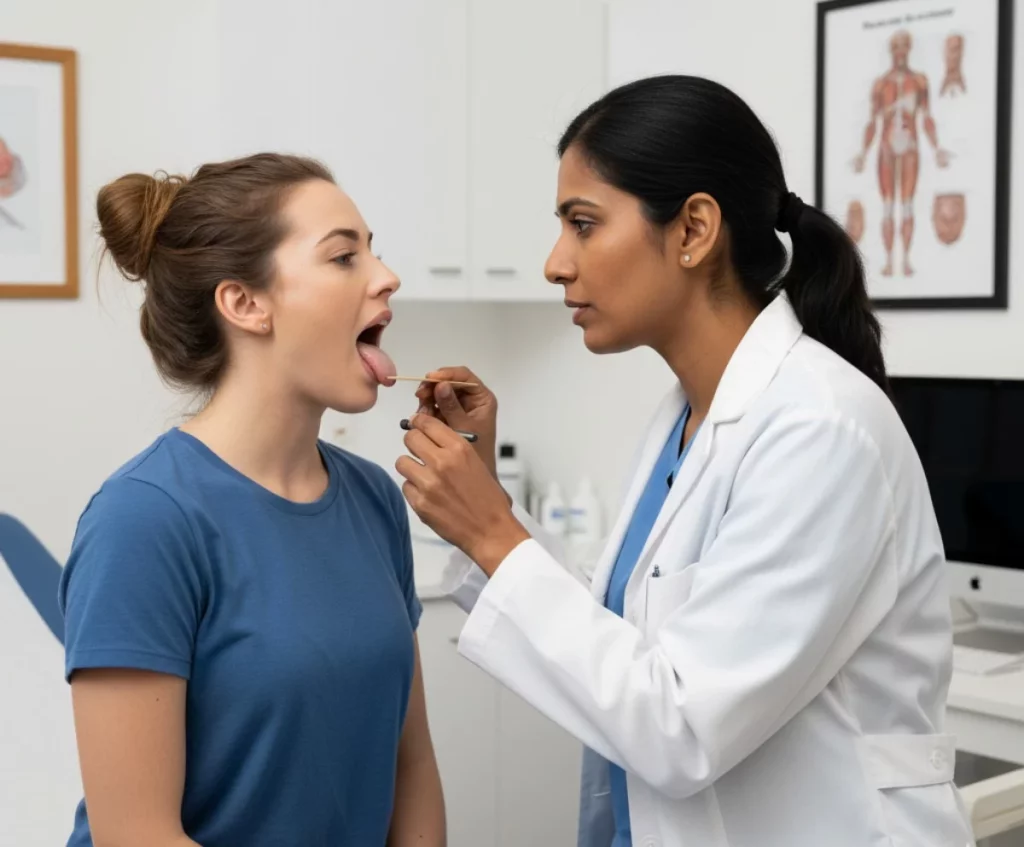 Aspetto del cancro sulla lingua: segni e rischi da non trascurare.