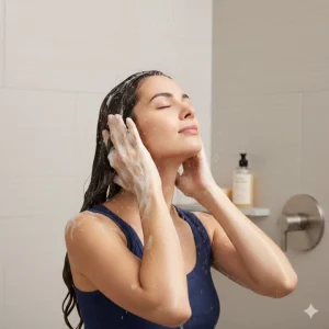 Come eliminare i residui di acqua dura dai capelli in modo efficace.