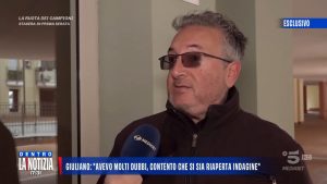 Giuliano Saponi: “Non è stato un incidente, ricordo dettagli fondamentali”.