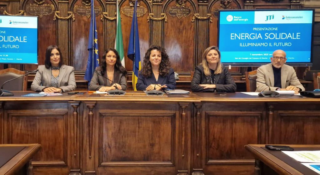 Viterbo: lanciato il progetto ‘Energia Solidale’ per un futuro più luminoso con JTI Italia