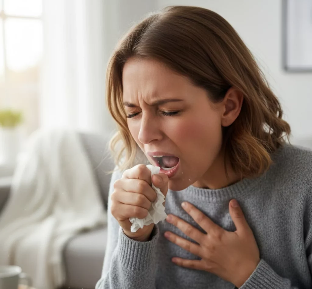 Una donna che beve dal lato opposto del bicchiere può ridurre i singhiozzi. Fonte: Getty Images I...