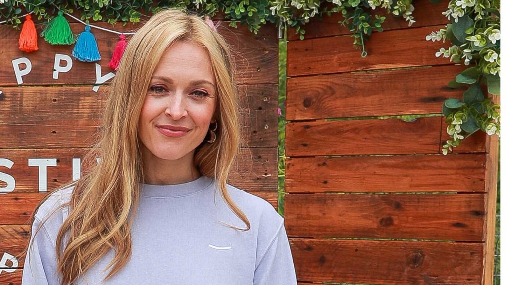 Fearne Cotton’s lilac dress offers a chic alternative to seasonal sparkle for special occasions.