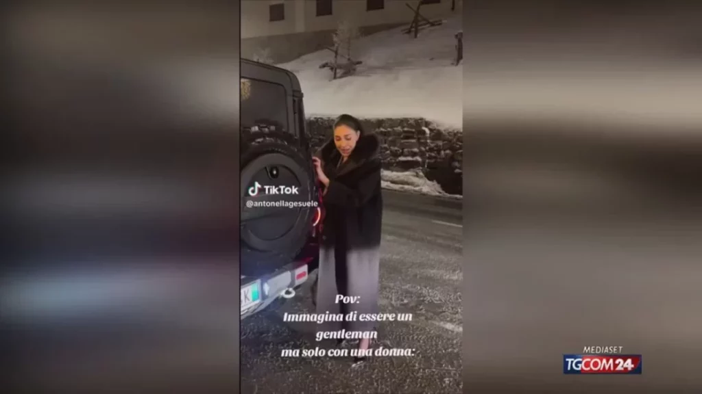 Belen Rodriguez scivola sul ghiaccio: un episodio a St. Moritz Belen Rodriguez, la celebre showgirl...