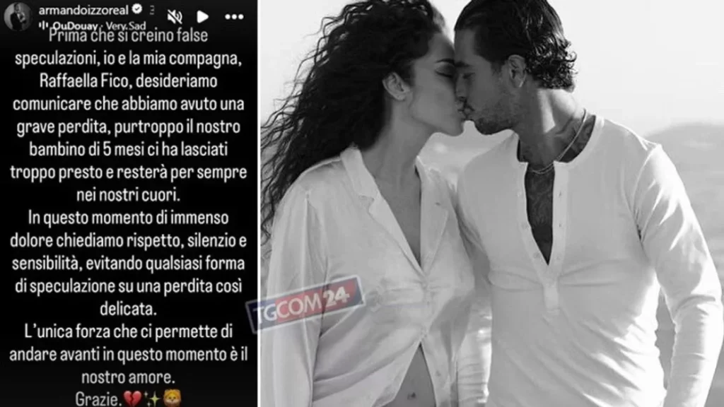 Raffaella Fico e Armando Izzo colpiti da un dolore immenso: lutto inaspettato