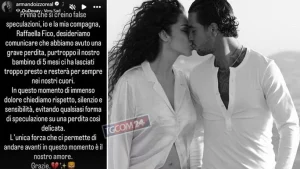 La Triste Notizia di Armando Izzo e Raffaella Fico Armando Izzo, noto difensore del Monza, ha deciso...