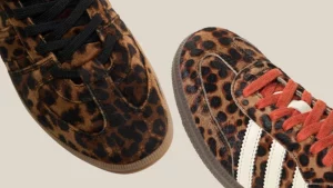 H&M lancia sneakers leopardate che richiamano le iconiche Adidas Samba. Scopri di più!