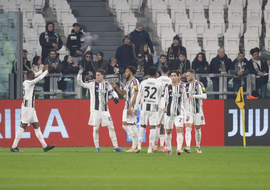 Juventus supera l’Udinese 2-0 e conquista i quarti di finale di Coppa Italia.