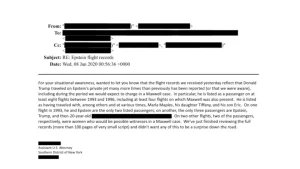 Epstein Files: Rivelazioni scottanti su Trump e il crollo del segreto