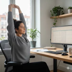 Passare molte ore sedute davanti al computer può avere effetti negativi sulla postura, sulla...