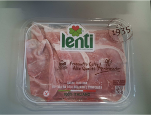 Richiamo prosciutto cotto Lenti: rischio Listeria monocytogenes, controlla la tua confezione.