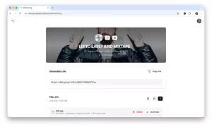 Il cofondatore di WeTransfer lancia un nuovo servizio di trasferimento file innovativo.