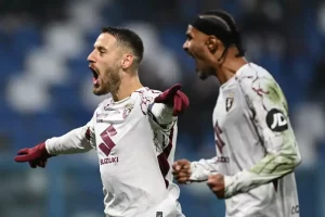 Torino batte il Sassuolo 1-0 al Mapei Stadium con rigore di Vlasic.
