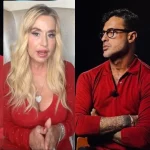 Valeria Marini svela in diretta: “Lui riceveva messaggi” su Signorini