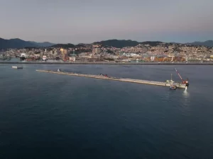 Webuild completa il quattordicesimo cassone nella nuova Diga foranea di Genova. Progetto avanza!