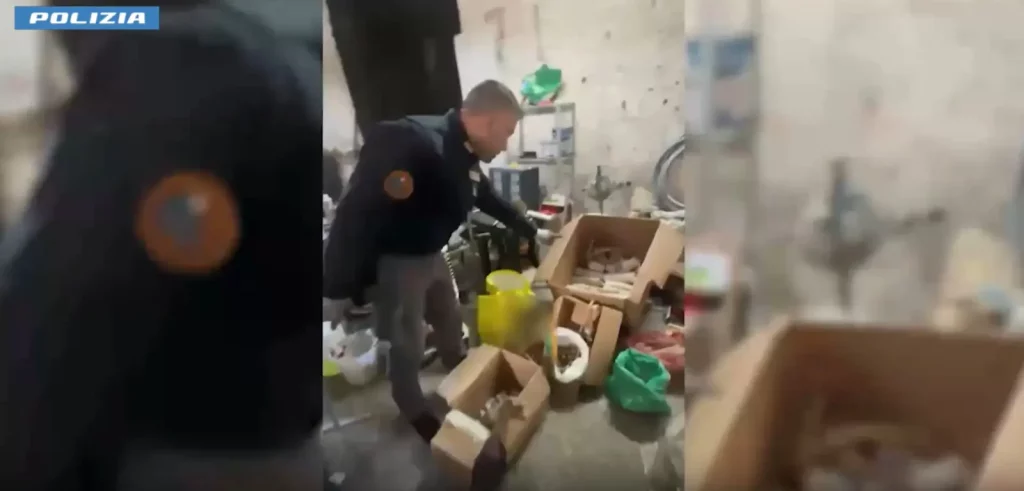 Scoperta fabbrica illegale di fuochi d’artificio a Napoli: denunciato un 34enne.