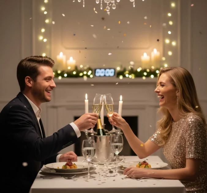 Capodanno a casa in due: idee alternative per festeggiare senza uscire