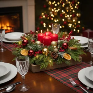 Centrotavola natalizi fai-da-te: eleganza sostenibile per le feste