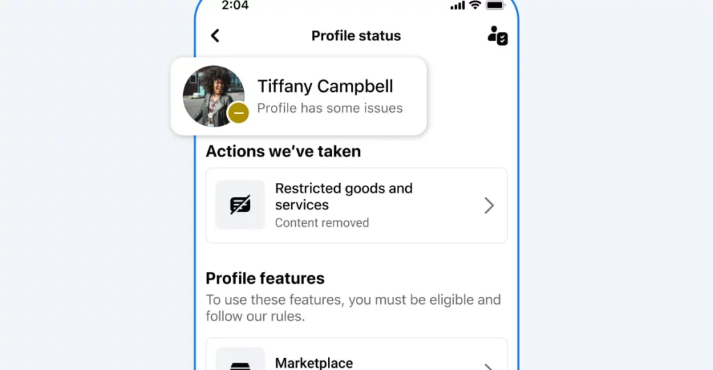 Facebook e Instagram introducono un nuovo hub per recuperare account compromessi.