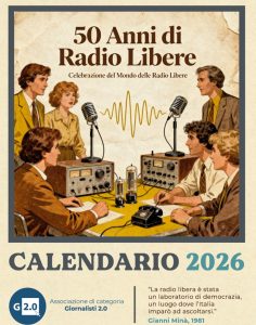 Il 2026 svelato: il futuro dell’informazione secondo Giornalisti 2.0 nel nuovo calendario.