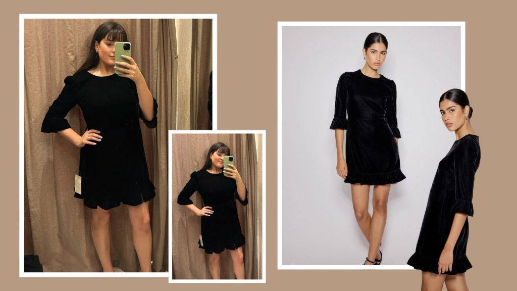 Scopri il vestito in velluto Nobody’s Child in sconto: perfetto per ogni occasione festiva!