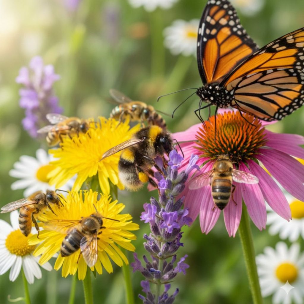 Insetti impollinatori: perché sono fondamentali e come proteggerli