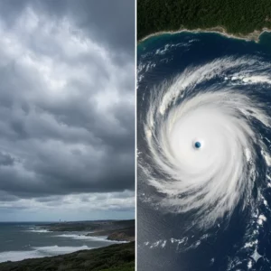 Ciclone in arrivo: attesi forti piogge e temporali nel Sud Italia.