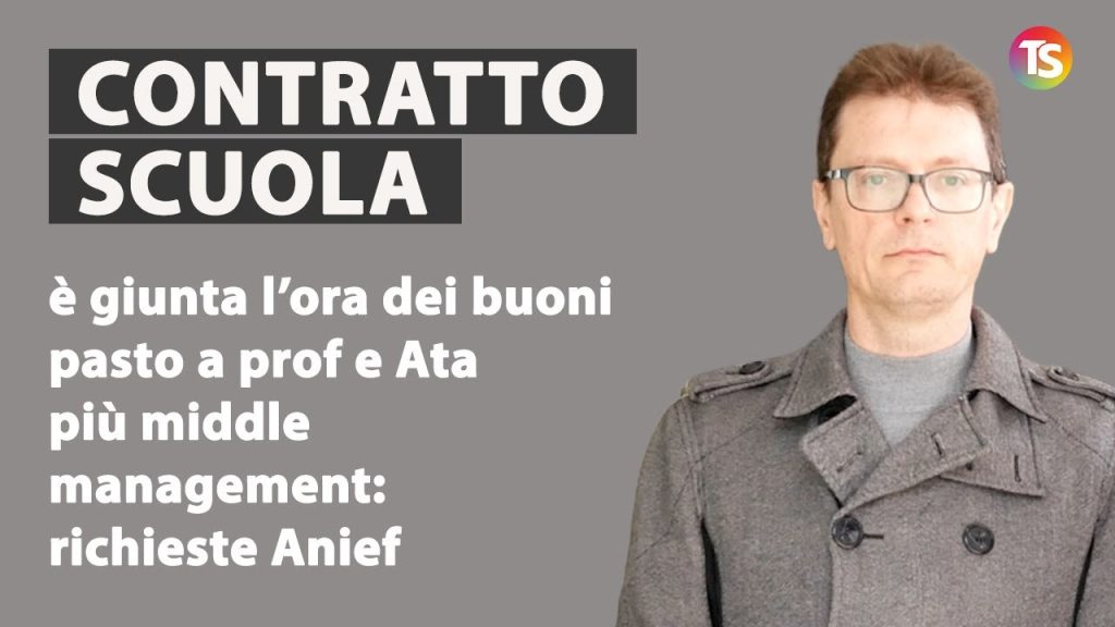 Docenti e Ata: equità salariale, diritti e buoni pasto per il contratto 2025/27.