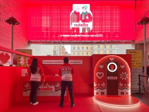 Nutella a Roma Termini: celebrare momenti speciali con le persone care in un’esperienza unica.