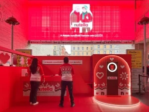 Nutella a Roma Termini: celebrare momenti speciali con le persone care in un’esperienza unica.