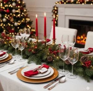 Natale in tavola: come creare un’atmosfera magica e accogliente
