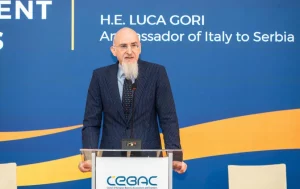 Cebac 2023: l’Ambasciatore d’Italia accoglie l’annuale evento sul investimento in Serbia.