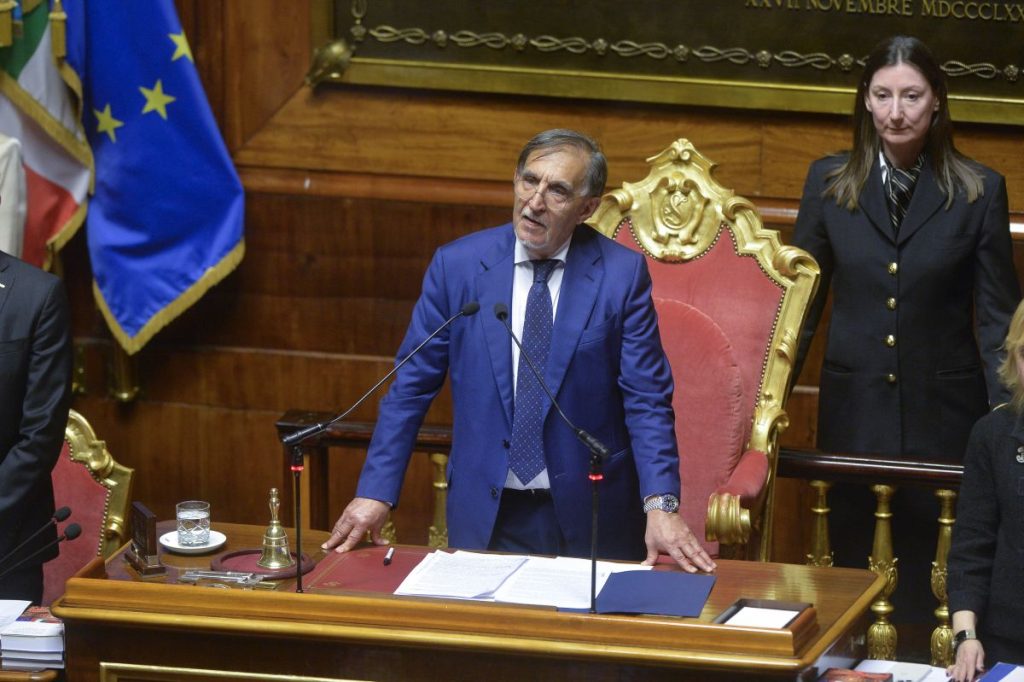 La Russa: “Difenderò fino alla fine i valori di libertà della Costituzione”