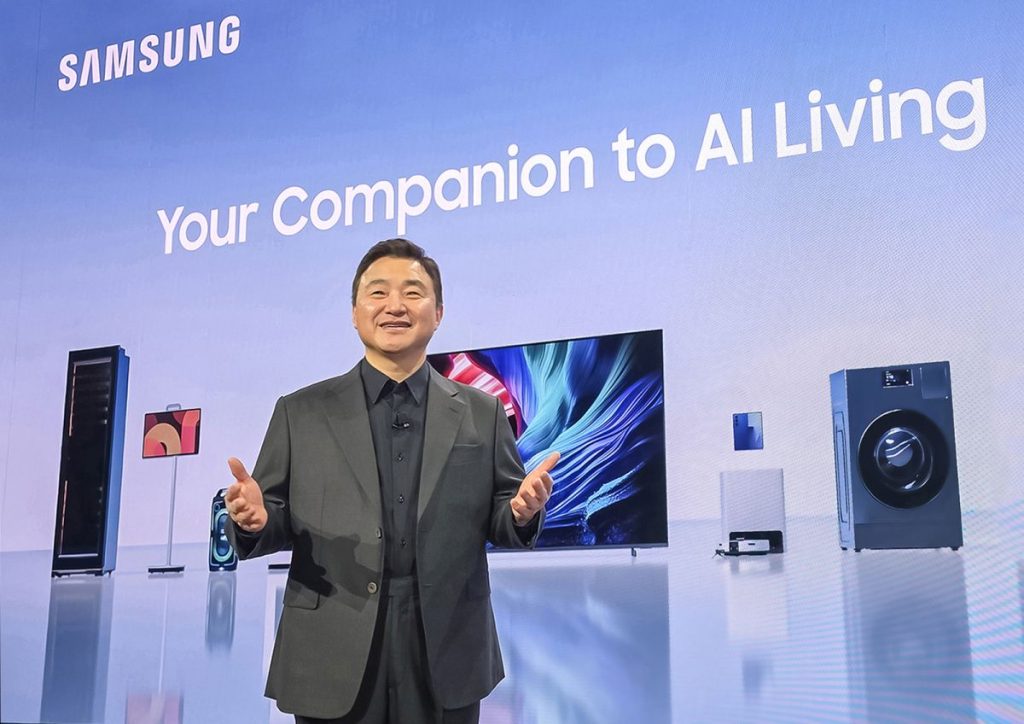 Samsung svela la sua innovativa visione sull’intelligenza artificiale al CES di Las Vegas.
