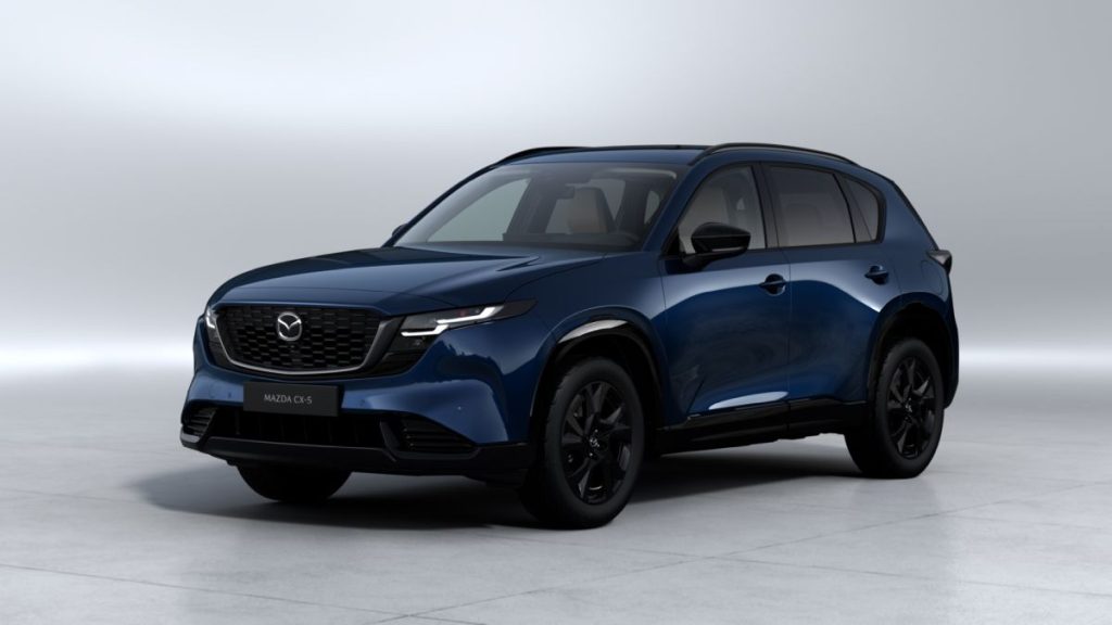 Nuovo Navy Blue per Mazda: la CX-5 si veste di eleganza e stile.