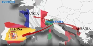 Maxi operazione antidroga a Reggio Emilia: 9 arresti anche all’estero.