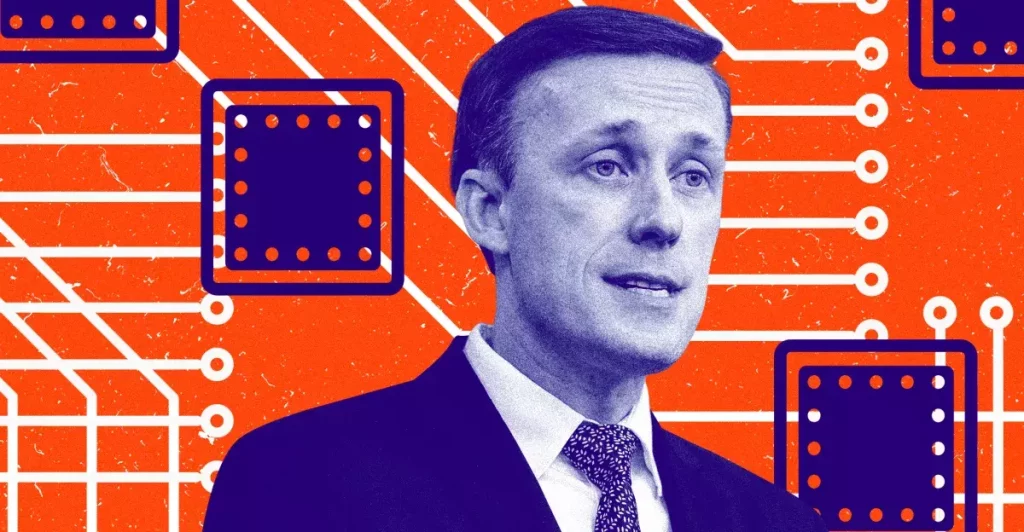 Jake Sullivan indignato per la rimozione dei controlli sulle esportazioni di chip AI da parte di Trump.