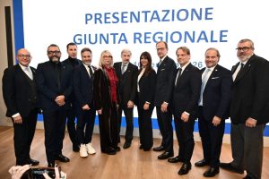 Liguria, Bucci presenta Giunta ampliata a nove assessori: “È la volontà degli elettori”