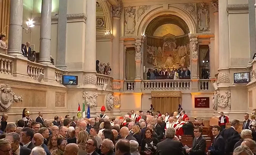 Nordio: “Blasfemo dire che la riforma mina l’indipendenza della giustizia” alla Cassazione.