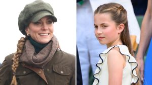 Kate Middleton reinventa lo stile di Charlotte, sfidando la pioggia durante un’escursione.