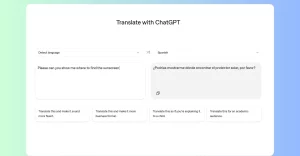 ChatGPT di OpenAI sfida Google Translate con traduzioni innovative e più accurate.