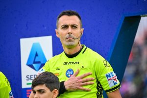 Serie A: arbitri 21ª giornata, Di Bello dirige Udinese-Inter, Fourneau per Napoli-Sassuolo.