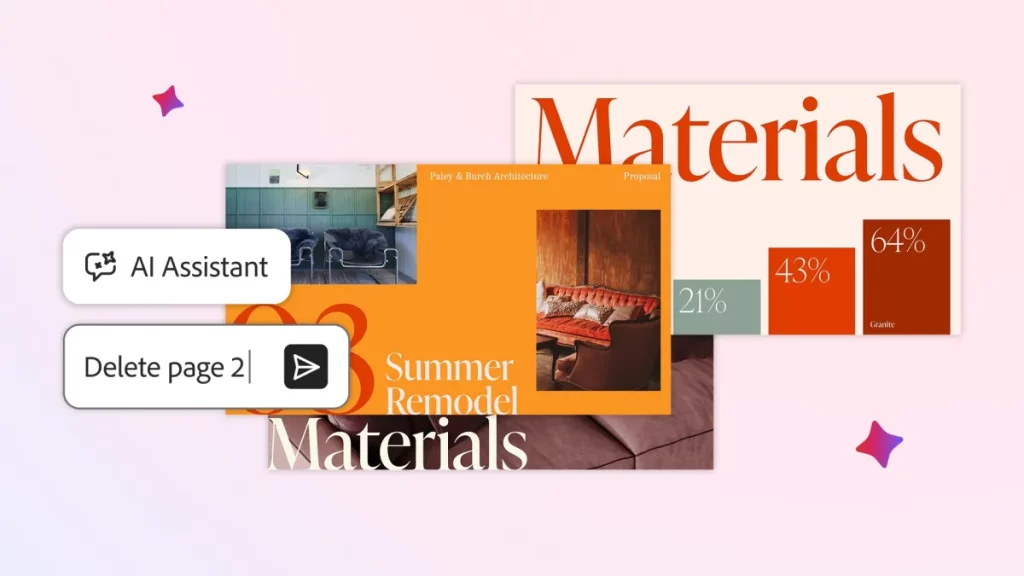 Adobe Acrobat: ora puoi modificare file con comandi intelligenti e creare riepiloghi di podcast.