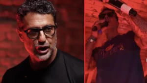 Fabrizio Corona furioso dopo insulti durante una serata: il video virale