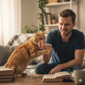 Perché il mio gatto mi morde? Le ragioni dietro un comportamento che spesso viene frainteso