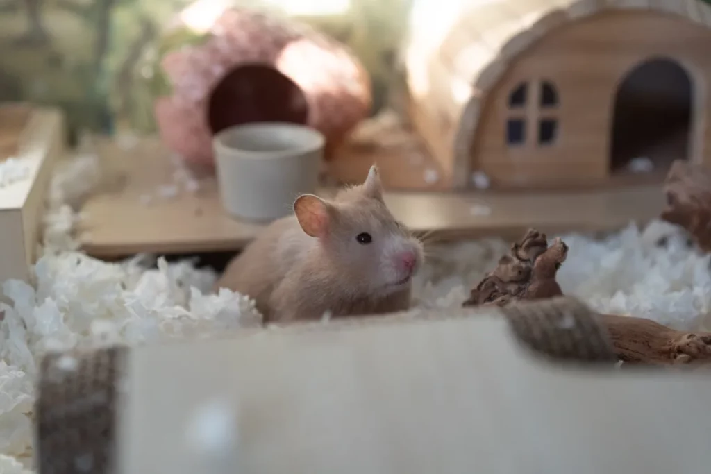 Il sorprendente momento in cui un criceto riabbraccia il suo padrone a casa.