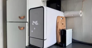 Lavastoviglie Loch’s Capsule: compatta, veloce ed efficiente, senza bisogno di collegamento idrico.