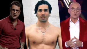 GF Vip, confronto inaspettato tra Corona e Signorini in diretta esclusiva