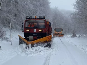 Nevicate: stato di attenzione dalla Protezione Civile fino al 26 gennaio.