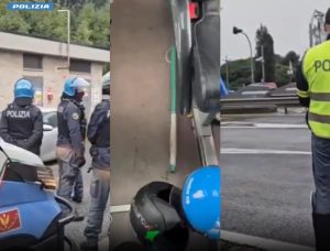 Tifosi Napoli e Lazio in scontro sull’A1: sequestrati coltelli e mazze.